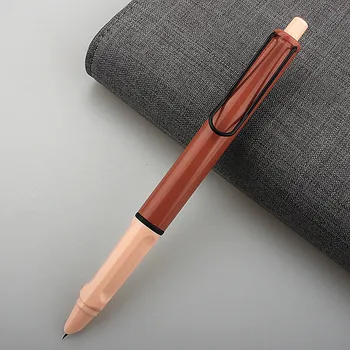 Lüks kalite 8088 Basın dolma kalem Geri Çekilebilir Ekstra İnce Ucu 0.38 mm Metal Mürekkep Kalem Dönüştürücü ile Yazmak için yeni renk