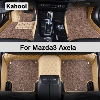 Mazda 3 Axela İçin Kahool Araba Paspaslar Ayak Coche Aksesuarları Halılar
