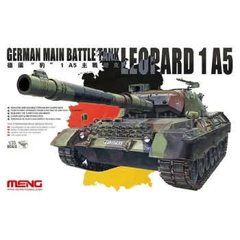 Meng Model TS015 1/35 Alman MBT Leopar 1A5 model seti Montajı