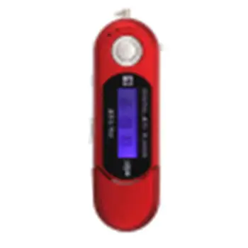 Mini MP3 Çalar Desteği 32G TF Kart Flash Sürücü LCD Müzik Çalar 3.5 mm Ses Jakı ile Otomatik Kapanma Bir Parmak Kontrolü