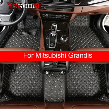 Mitsubishi Grandis İçin YOGOOGE Araba Paspaslar Ayak Coche Aksesuarları Halılar