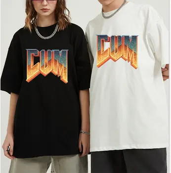 Moda Hip Hop Dome Cum grafikli tişört Kadınlar için Streetwear Pamuk Tshirt Erkekler yazlık t-shirt Büyük Boy Unisex Artı Boyutu Üstleri