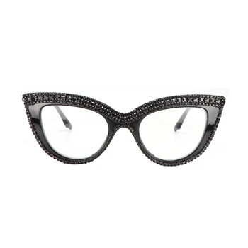 Moda Kedi Gözü Taklidi okuma gözlüğü Kadın Anti Mavi okuma gözlüğü Kadın Hipermetrop Bilgisayar okuma gözlüğü