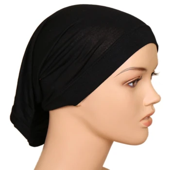 Modal iç başörtüsü headwraps hazır Başörtüsü kadınlar için islami türban kadın taban kapağı Ramazan saç türban namaz Başörtüsü islam