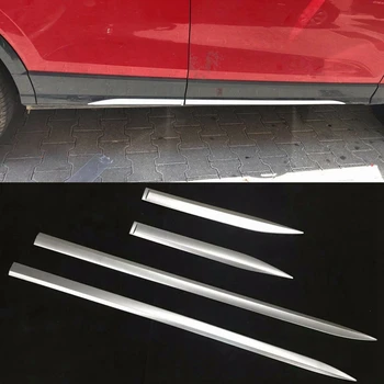 MONTFORD Audi Q2 2017 2018 2019 Yan Kapı Vücut Kalıplama Hattı Kapak Trim Koruyucu Dekorasyon Dış Araba Aksesuarları 4 Adet