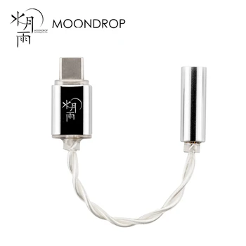 MoonDrop tıklayın DAC Amplifikatör Destek Hattı kontrol CNC oyma kabuk Ultra düşük Arka Plan Gürültü Tipi C Giriş seviyesi Mini USB DAC