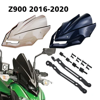 Motosiklet Cam Ön Cam İçin kawasaki Z900 2016-2020 aksesuarları Rüzgar Kalkanı Ekran Koruyucu Parçaları