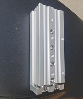 MXS16/20 / 25 çift etkili kılavuz rayı pnömatik sürgülü masa silindir İçin kullanılan ACF ısı basın darbe makinesi tamir ekran