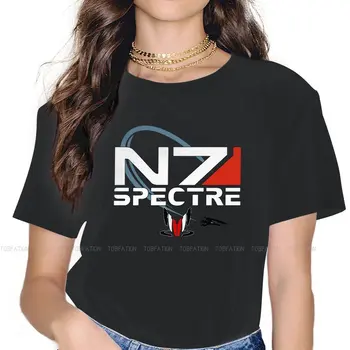 N7 Spectre Kadınsı Elbise Kitle Etkisi Oyun T-shirt Harajuku Vintage Kadın Giyim