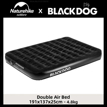 Naturehike-Blackdog hava yatağı Açık Kamp İçin Zemin Dolum Kalınlaşmış Tam Otomatik Çift hava yatağı Uyku Pedi