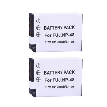 NP-48 NP 48 NP48 Şarj Edilebilir li-ion pil Fujifilm Fuji XQ1 XQ2 Kamera Pil