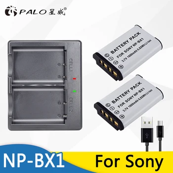 NP - BX1 pil Sony pil şarj cihazı sony np-bx1 np bx1 pil paketi NP-BX1 HDR-AS200v AS15 AS100V DSC-RX100 X1000V WX350