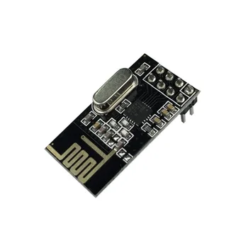 NRF24l01 24l01 2.4 G Kablosuz Modülü Siyah Elmas Ahududu Pi PCB Kiti LCD Plug-in 2.4 G Anten Alıcı