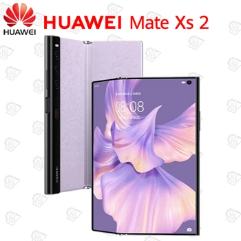 Orijinal Huawei Mate XS 2 Katlanmış Ekran 4G Cep Telefonu 7.8 İnç Snapdragon 888 HarmonyOS 2.0 Kamera 50.0 MP NFC Akıllı Telefon