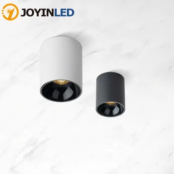 Parlama Önleyici Petek yüzeye monte LED Downlight 7W 12W 15w 20w 30w kısılabilir topak tavan Mutfak Oturma Odası iç mekan aydınlatması