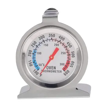 Paslanmaz Çelik Gıda Et Sıcaklık Klasik Stand Up Dial fırın termometresi Ölçer Gage ocak termometresi