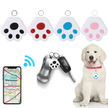 Pet İzleme Bulucu Anti-kayıp mini GPS bluetooth takip cihazı Kedi ve Köpek Tuşları Bagaj Takip Cihazı Pet Kedi ve Köpek Aksesuarları
