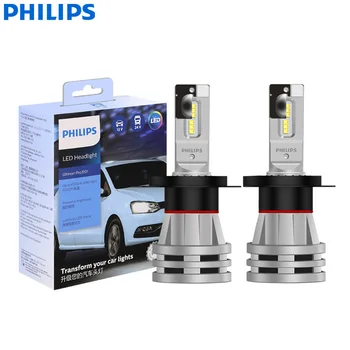 Philips LED Ultinon Pro3101 H4 9003 HB2 Araba LED Far 6000K Soğuk Beyaz Lambalar 12V / 24V P43t Otomatik Hi / Lo Işın 11342U3101X2, Çift