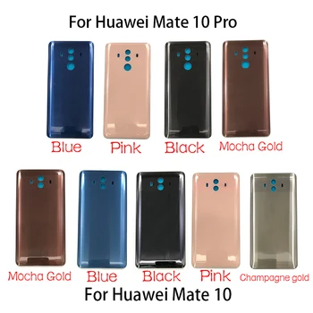 Pil Arka Kapak Cam Arka Kapı Yedek Konut Sticker Yapıştırıcı Huawei Mate 10 Pro İçin