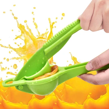 Plastik Manuel Limon Klip Mutfak El Sıkacağı Limon Sıkacağı Meyve Araçları YENİ