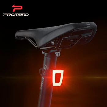 Promend Bisiklet arka lambası su geçirmez bisiklet kask lambası Bisiklet için LED USB şarj edilebilir güvenlik gece sürme arka ışık