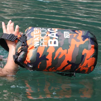 PVC Su Geçirmez Kuru Çanta 5L 10L 20L 30L Açık Dalış Katlanabilir Depolama Erkek Kadın Plaj yüzme kiti Rafting Nehir Okyanus Sırt Çantası