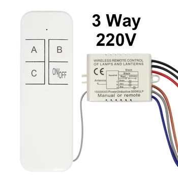 QIACHIP 2 Yollu AC 220 V Dijital RF Kablosuz Uzaktan Kumanda Anahtarı Için led ışık lamba ampulü ON / OFF tavan vantilatörü Paneli Kontrol Anahtarı