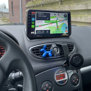 Radyo 2Din Renault Clio 3 İçin Clio3 2006 Android 12 Navigasyon 128GB ROM GPS Dokunmatik Ekran Stereo Araba Multimedya Video Oynatıcı