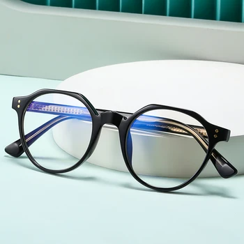 Reven Jate 2084 Optik Asetat Gözlük Çerçevesi Erkekler veya Kadınlar için Gözlük Reçete Gözlük Tam Jant Çerçeve Gözlük
