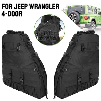 Roll Bar saklama çantası Kafesi Jeep Wrangler JK Rubicon 4-Door 07-19 JL taşıma çantası alet çantaları Su Geçirmez Çok Cepler Organizatörler