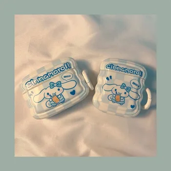 Sanrio Süt Çay Cinnamoroll Kılıf Apple AirPods için 1 2 3 Pro Kılıfları iPhone İçin bluetooth kulaklıklar kulaklık kutusu