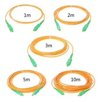 SC / APC-SC/APC-SM 3mm Fiber optik bağlantı kablosu Tek Modlu Uzatma Yama Kablosu 1 m, 2 m, 3 m, 5 m, 10 m