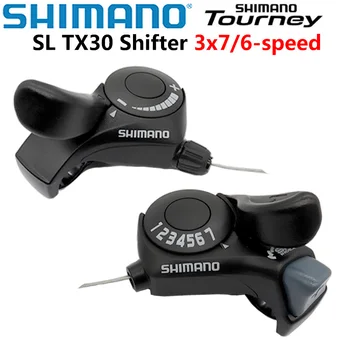 Shimano Tourney SL TX30 Bisiklet Vites Kolu 6 s 7 s 18 s 21 s Hız SL-TX30 Shifters İç vites kablosu dahil