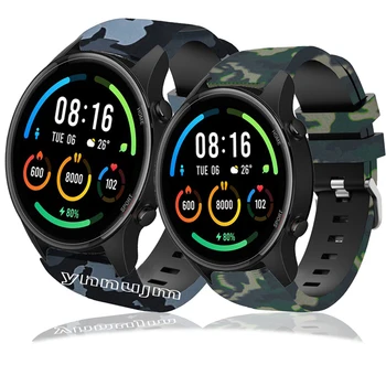 Silikon Kayış Sürüm akıllı saat GPS saati mi izle Renkli Bant spor izle smartwatch 2020