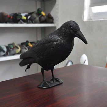 Simülasyon Siyah Karga Kuzgun Kuş Kovucu Haşere Kontrolü PigeonRepellent Bahçe Dekorasyon Açık Decoracion Jardin Dış