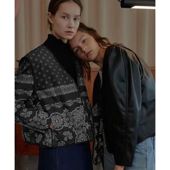 Siyuan 2021 erken sonbahar ulusal tarzı giyim kentsel eğlence ceket her iki tarafta kadın gevşek tasarım ceket