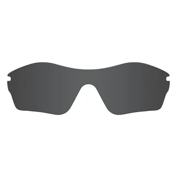 SNARK Anti-Scratch için POLARİZE Yedek Lensler Oakley Dayanıklı Kenar Güneş Gözlüğü Stealth Siyah