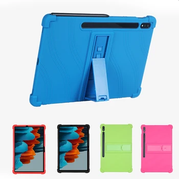 SZOXBY Samsung Galaxy Tab Için S7 FE Artı 12.4 inç Kapak SM-T870 T7875 SM-T970 T975 Yumuşak Silikon Tablet Bilgisayar koruyucu kabuk