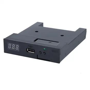 Sıcak Yeni Müzikal Klavye SFR1M44-U100K 5V 3.5 1.44 MB 1000 Disket disk sürücüsü USB emulator Simülasyonu Basit fiş Siyah
