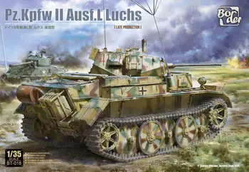 Sınır BT-018 1/35 Pz.Kpfw II Ausf.L luchs GEÇ ÜRETİM Plastik MODEL SETİ