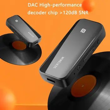 T40 2'si 1 arada Bluetooth uyumlu 5.1 Ses Alıcısı Verici Eller Serbest Arama Tf Kart Takılabilir Adaptör