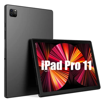 Tablet Kılıf İçin iPad Pro 11 2018 2020 2021 A2301 A2459 A2228 Bükülebilir Yumuşak Silikon TPU Koruyucu Kabuk Darbeye Dayanıklı Tablet kapak