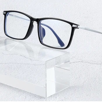 Tam Jant Titanyum Alaşımlı Çerçeve Gözlük Erkek ve Kadın İçin Ultra Hafif Yeni Varış Upsale Tarzı Miyopi Gözlük