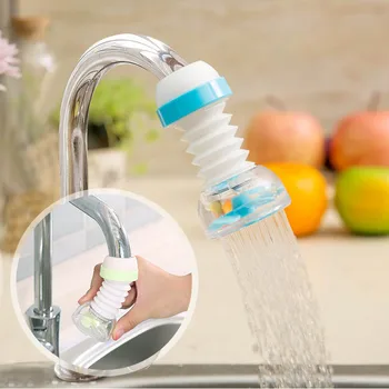 Taşınabilir Duş Başlığı Su tasarruf cihazı 1 Adet Su tasarrufu Musluk Memesi Musluk Aksesuarları Döndür 360 Derece Genişletilmiş Filtre