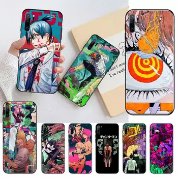 Testere Adam japonya anime manga telefon kılıfı İçin Huawei onur Arkadaşı 10 20 30 40 i 9 8 pro x Lite P akıllı 2019 Y5 2018 nova 5t