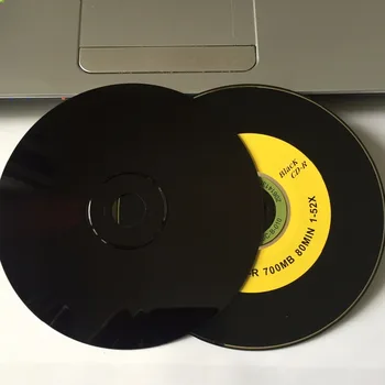 Toptan 10 Disk A + 52x700 MB Boş Üç Meyve Siyah Baskılı CD-R