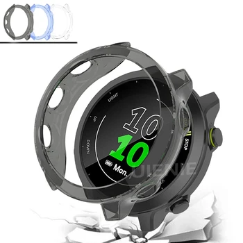 TPU Koruyucu Saat Durumda Garmin Öncüsü 55/ 158 Smartwatch Kapak Yumuşak Ekran Koruyucu Şeffaf Kabuk Çerçeve