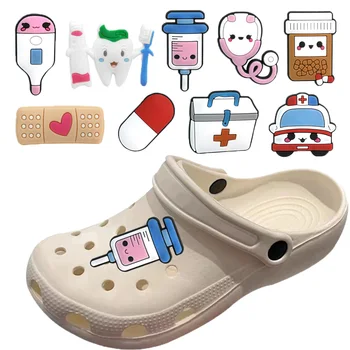 Tıbbi Tasarım Ayakkabı Dekoratif Pin Aksesuarları Croc Ayakkabı Charm Jıbz çocuk Hediye