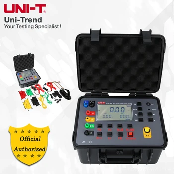 UNI-T UT575A çift kelepçe toprak direnç test aleti; toprak direnç / toprak gerilim / DC direnç / AC akım test cihazı