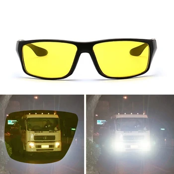 Unisex güneş gözlüğü gözlük sürücü gece sürüş ayna sürme gözlük UV koruma güneş gözlüğü